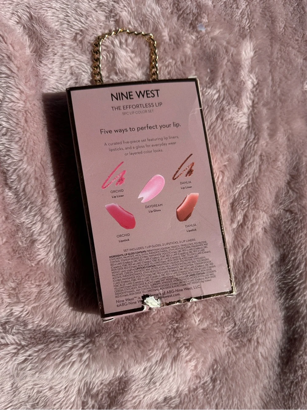 Nine West The Effortless Lip 5-Pc Set — Pink & Rose Shades